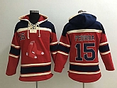 Boston Red Sox #15 Dustin Pedroia Red Sawyer Hooded Sweatshirt MLB Hoodie,baseball caps,new era cap wholesale,wholesale hats